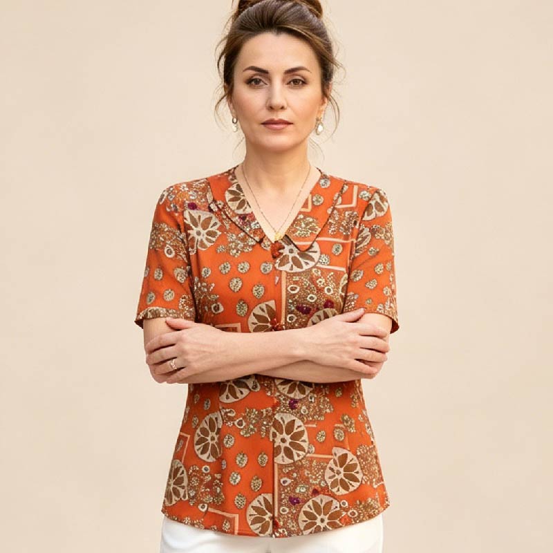 ✨Odzież damska w dużych rozmiarach 🔥[XL-5XL] Wiosenne, casualowe koszulki, wysokiej jakości modne koszule