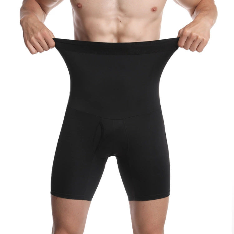 ⚡50% de descuento solo hoy💥🔥Pantalones moldeadores de cintura alta transpirables y elásticos para hombre