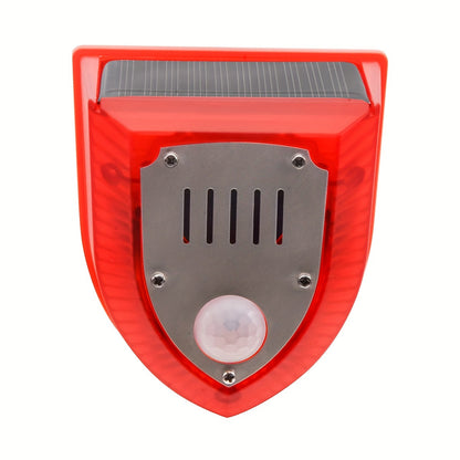🔥【Gorąca wyprzedaż】🔥📣Alarm dźwiękowy i świetlny odstraszacza ptaków zasilany energią słoneczną, odpowiedni do stosowania na polach uprawnych, dziedzińcach, w sadzie, stawach rybnych i na polach ryżowych
