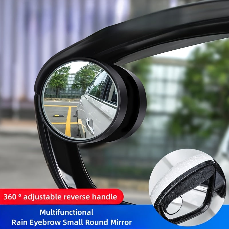 🚗【Kup 1, drugi gratis】👍Wielofunkcyjne małe lusterko pomocnicze do samochodu. Regulacja 360°, obserwacja martwego pola, odporne na deszcz.