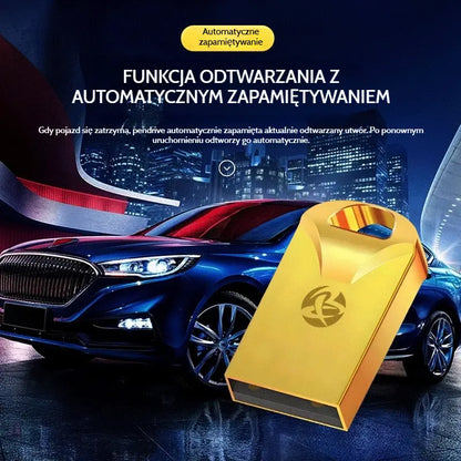 🔥🔥【32 GB】Wysokiej jakości uniwersalna pamięć USB do samochodowego systemu audio【2500 popularnych utworów + 100 teledysków】