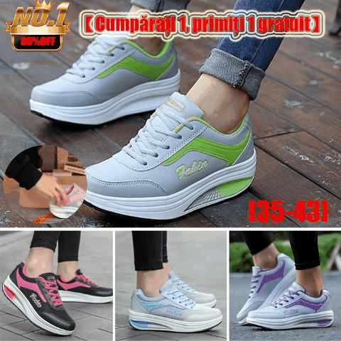 🔥👟【35-43】2025 Нови дамски модни дишащи меки подметки, удобни ежедневни спортни обувки