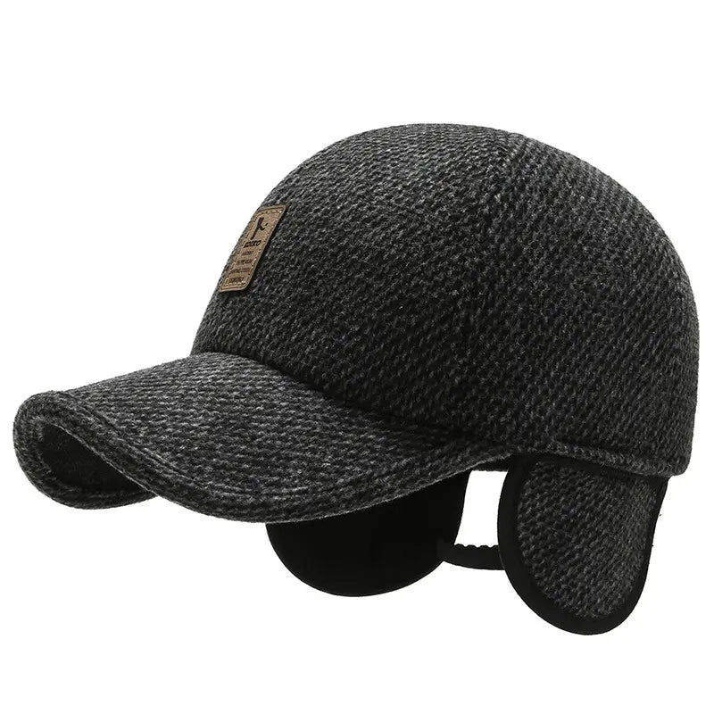 🧢 Topla muška kapa sa zaštitom za uši: udobnost za jesen i zimu.