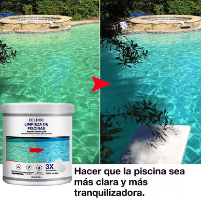 Compre 1 y obtenga 1 gratis（2 botella）Pastillas efervescentes para la limpieza de piscinas