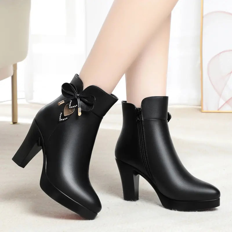 ✨👢【34-41】2026 nowy model wprowadzony na rynek! Modne i eleganckie damskie buty ze skóry naturalnej